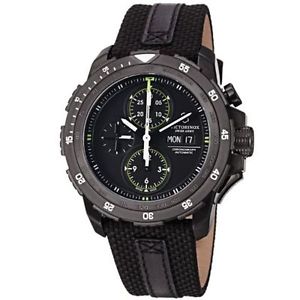 Victorinox Swiss Army Men's 241527 Alpnach Black Chronograph Dial Watch