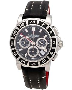 Carl F Bucherer Patravi TravelGraph GMT Chronograph Men's Automatic Watch $7,300
