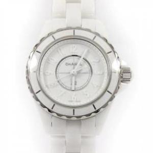 Free Shipping Pre-owned CHANEL H3705 J12 29mm White Phantom World Limited 2000