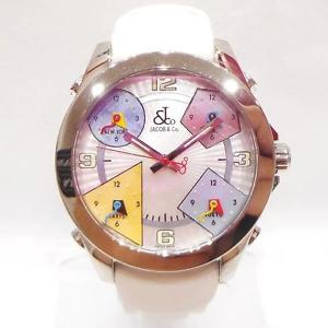 Watch Jacob Five Time Zone JCM - 24 Quartz Free Shipping [Used]