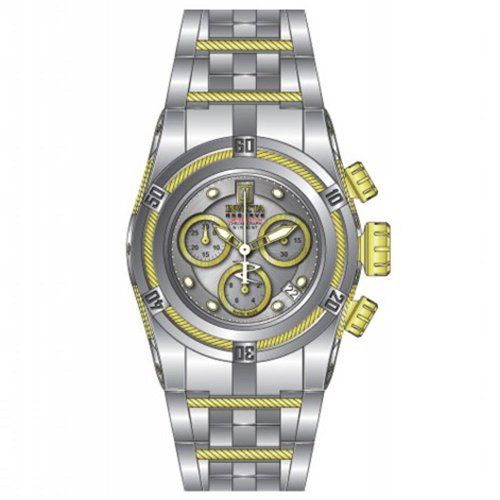 Invicta Jason Taylor Chronograph Silver Dial Stainless Steel Watch 14609