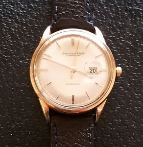 Internacional Watch Automatic -Mens watch  - 1961 - plaque gold 40 microns