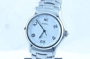 EBEL MONTRE HOMMES 1911 SENIOR AUTOMATIQUE AFFICHAGE DATE GROSSE IMPRESSION