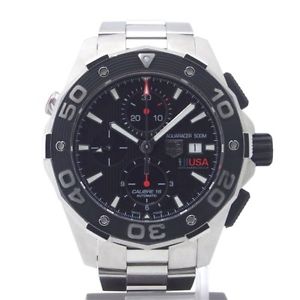Auth TAGHeuer Aqua Racer Chronograph America's Cup Men's Automatic SS 195069