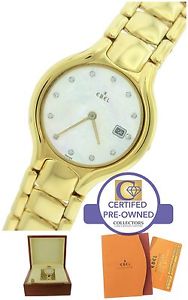 EBEL Beluga Solid 18k Yellow Gol