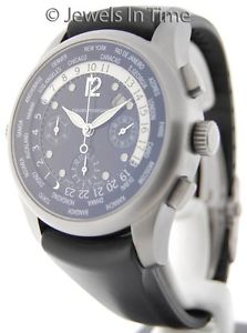 Girard Perregaux World Time Chronograph Titanium Automatic Box/Papers 4980