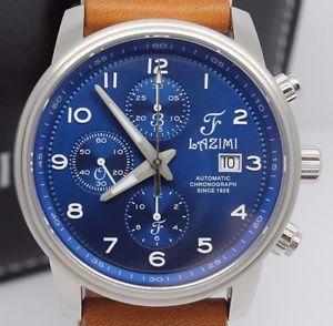 Lazimi Automatic Chronograph 42mm Stainless Steel Mens Watch Limited Edition