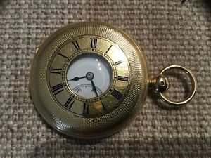Antique English Cozen's Pocket Watch, circa 1870  18K