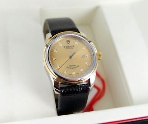 Tudor Glamour Chiffres/date 53003 31mm Montre Femmes Automatique Boîte Papiere