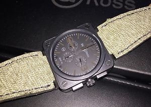Genuine Bell & Ross BR01-94 Phantom Watch 46mm inc Box & Papers Limited Edition