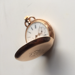 C. Eigenmann Nürnberg 15 Jewel 14K Solid Rose Gold Pocket Watch - first series