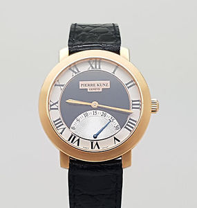 Authentic Pierre Kunz Spirit of Challenge Medsize18k Pink Gold watch DQ01SR