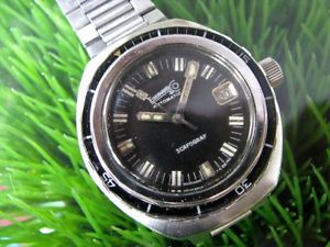 VINTAGE EBERHARD SCAFOGRAF 400 DIVER