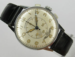 Very fine & extremly rare chronograph UNIVERSAL Geneve, Argentina Air Force