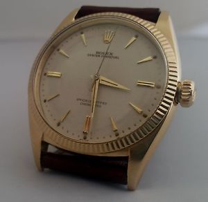 Vendo Raro Rolex Oyster Perpetual Ref. 6599 anni 50 oro 18KT