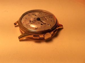 vintage Orator chronograph watch,day ,date,month g.p.