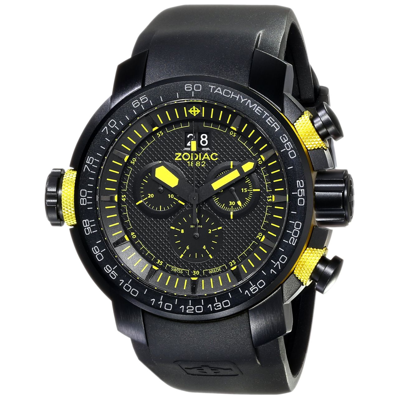 Zodiac ZMX Men's ZO8559 Special Ops Black Stainless Steel Watch