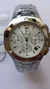 CONCORD SARATOGA Chronograph Automatic 37 Jewelles Men's Watch Swiss Made