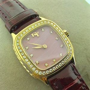 18k Diamond Bezel David Yurman Watch