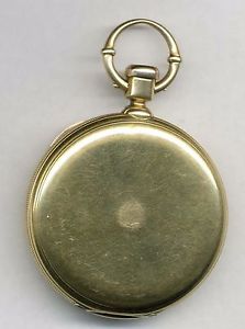 New York Springfield Pocket Watch 3/4 plate Albert Clark in 18K Gold WS&Co. case