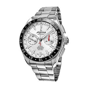 Alpina AL-860S5AQ6B Swiss Automatic AL-860 Chronograph Watch