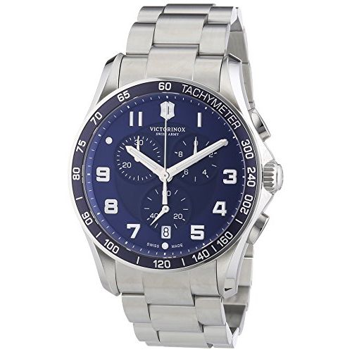 Victorinox Chrono Classic XLS 241652 Mens Chronograph Solid Case