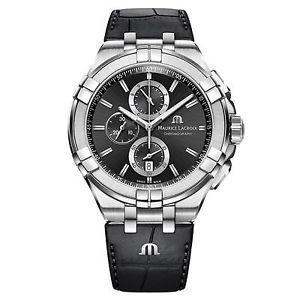 Maurice Lacroix AI1018-SS001-330-1 Men's Aikon Chronograph Wristwatch