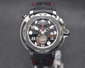 Clerc Hydroscaph TI Dual Time 1000m Titanium HY-GMT-152 49.6mm Men's Watch