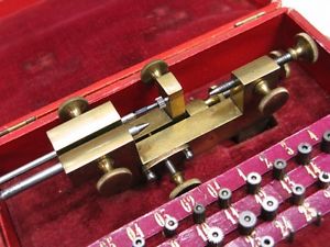 Coffret de fraises Ingold pour arrondir les roues Rounding up tool Wälzmaschine