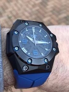 Linde Werdelin Oktopus 2 DLC Double Date Blue ONE OF A KIND DIVERS WATCH!!!
