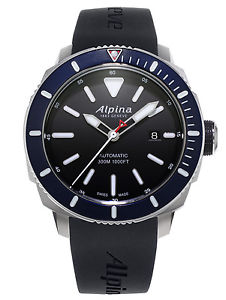 ALPINA Seastrong Diver buzo 300 Reloj para buceo AL-525LBN4V6