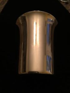 ANTIQUE SOLID 14KT GOLD SHOT GLASS, J E CALDWELL & CO , FANTASTIC