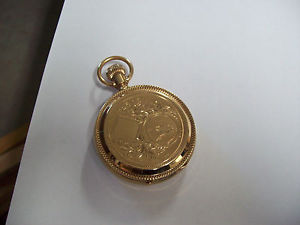 Beautiful 18 Size 14k US Assay " Drum Style " Hunter Pocket Watch Case