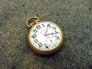 H3E Illinois BUNN SPECIAL 16s 23j 10K GF Antique Railroad Pocket Watch c. 1928