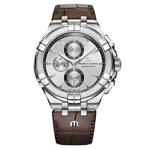 Maurice Lacroix AI1018-SS001-130-1 Men's Aikon Chronograph Wristwatch