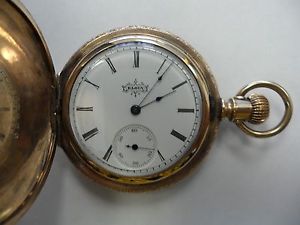 Elgin 10k yellow gold pocket