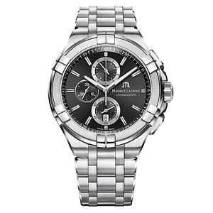 Maurice Lacroix AI1018-SS002-330-1 Men's Aikon Chronograph Wristwatch