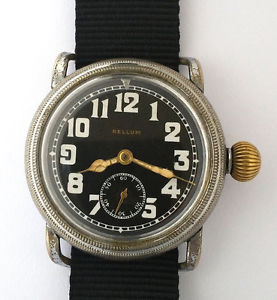 Vintage Rellum Original Fliegeruhr Pilot Watch Serviced