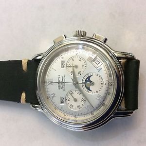 Zenit elprimero chronometer chronomaster steel