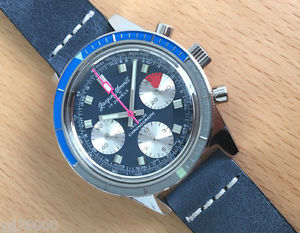 Very nice Jacques Monnat chronograph in TOP condition