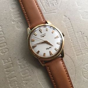 Vintage Watch Longines Flagship Solid Gold 18k