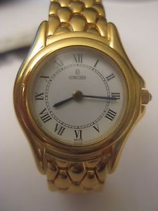 Ladies 18K Yellow Gold CONCORD Watch
