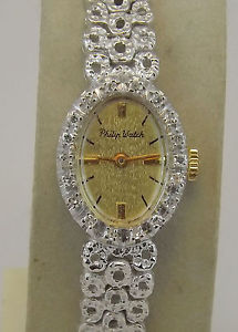 PHILIP WATCH OROLOGIO ORO BIANCO 18 Kt  E  DIAMANTI  WHITE GOLD DIAMONDS WATCH