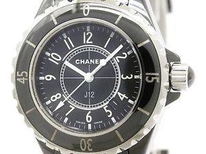 Polished CHANEL J12 Ceramic Quartz Ladies Watch H0682 (BF300066)