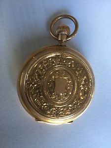 18 k gold pocket watch Lucien Dubois  15944