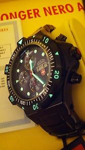 For Sale New Blue Cx Swiss Military Conger Nero Auto Extreme Dive Watch  #2557