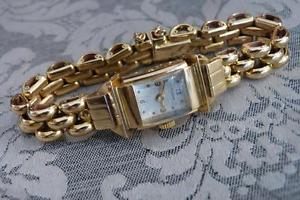 SUPERBE MONTRE ART DÉCO MODÈLE TANK EN OR 18K ANCIENNE / BIJOUX / ANCIENNE