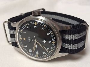 Vintage British Military Smith's W10 Army/Navy/RAF/MOD military Hack mens Watch