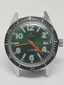 Vintage Montre  AIRAIN/AIRIN/DODANE Diver  watch FE 140 new stock *NOS*