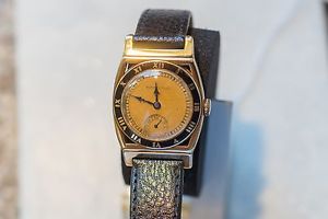 Vintage ALL ORIGINAL 1928 HAMILTON "PIPING ROCK" Watch 14K Solid Gold Stunning!